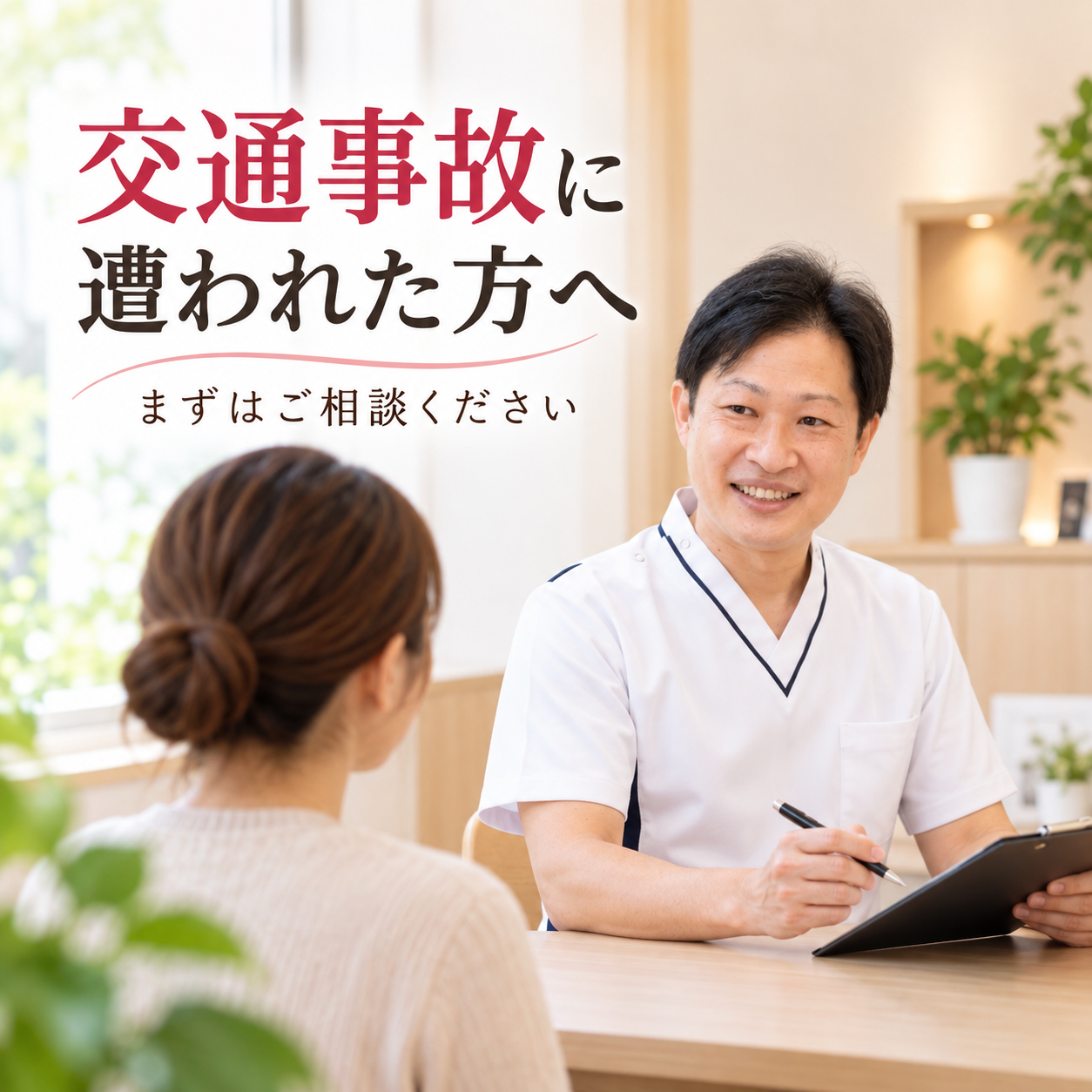 交通事故、春日部、ムチウチ、治療、自賠責保険