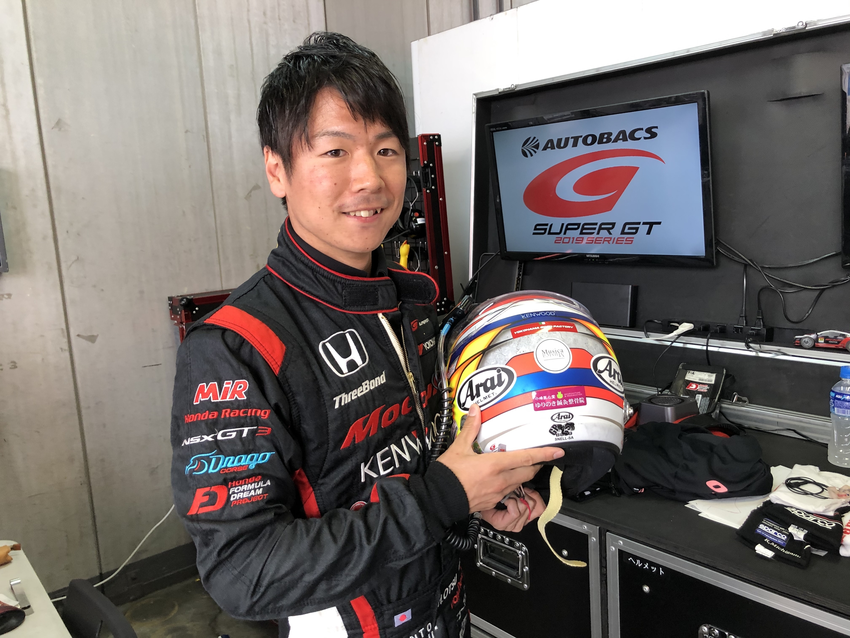 SUPER GT、最終戦、もてぎ、round8、大津弘樹選手、ゆりのき鍼灸整骨院