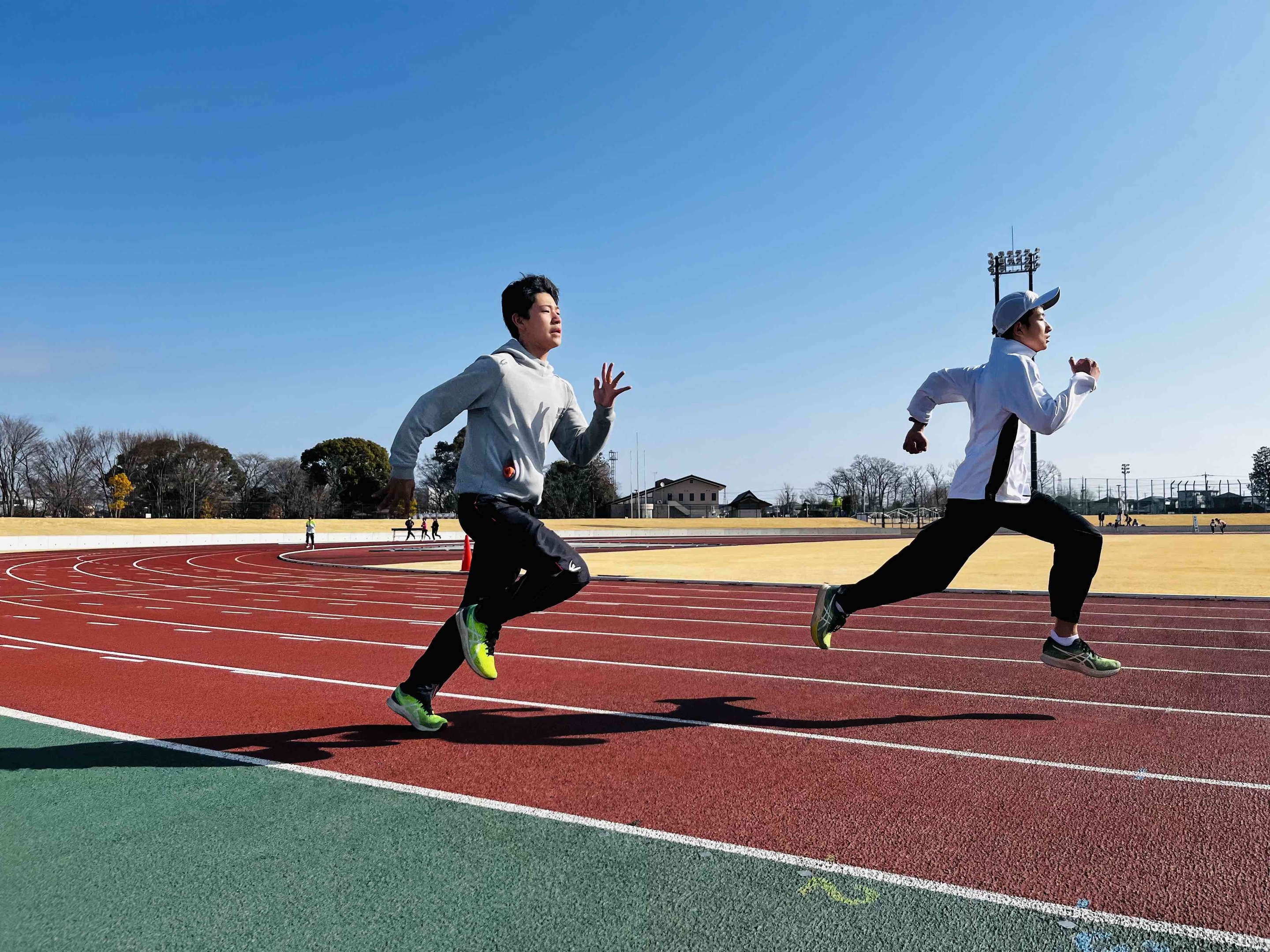 陸上、記録会、ストライド、自己ベスト、ラストスパート、強化指定選手、遠征