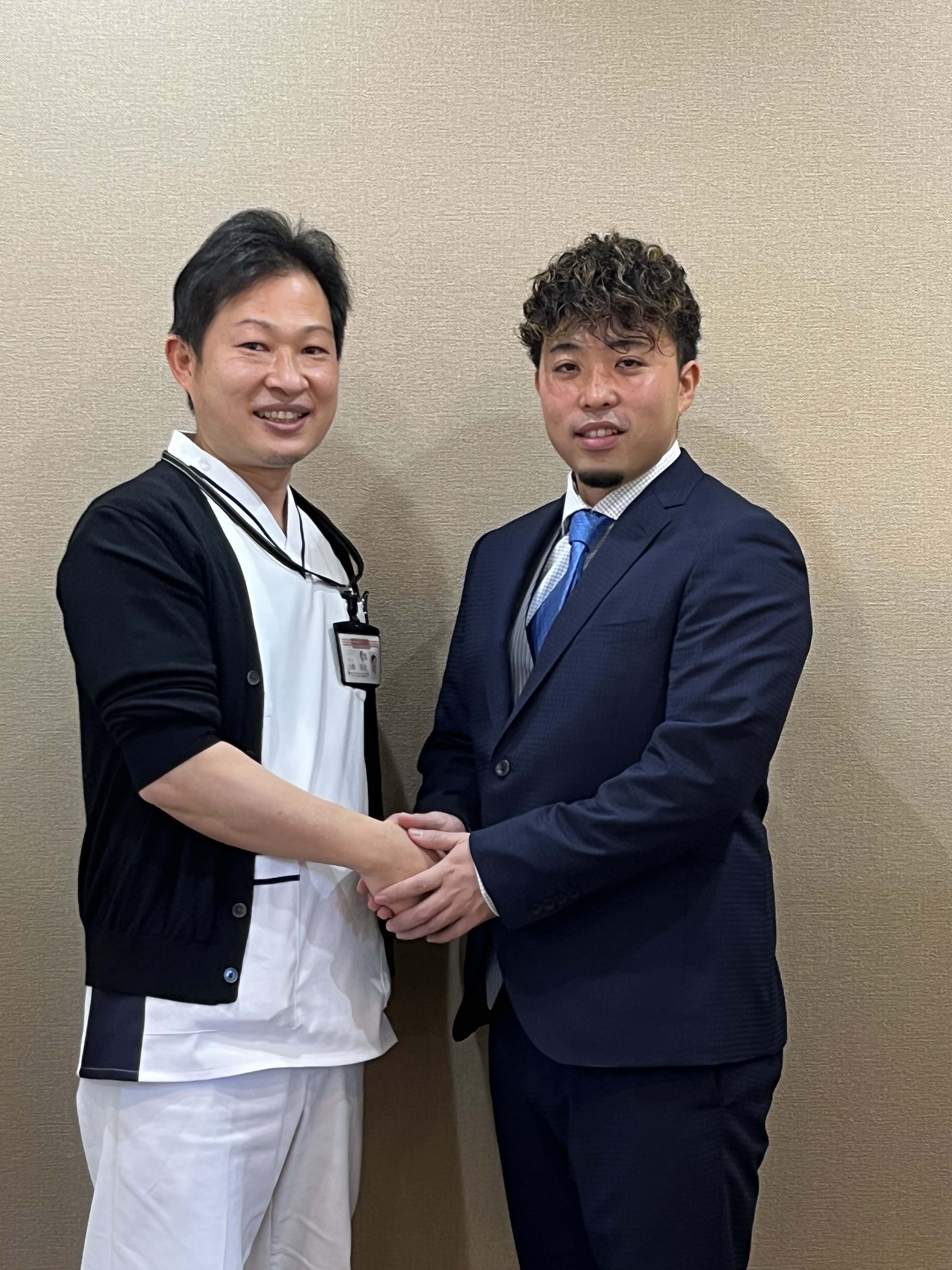 春日部あとむ×ゆりのき鍼灸整骨院　八並監督×小峰院長　＜社会人サッカー＞トレーナー、サポート、スポンサー